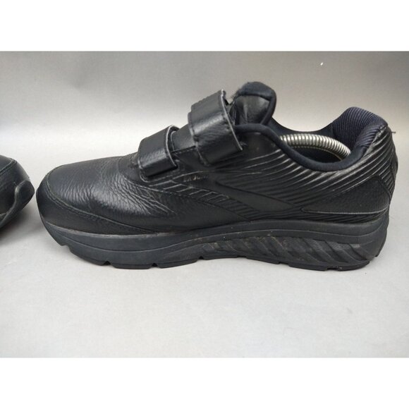 Brooks Addiction Shoes Walking Leather Work Mens 10 2E Wide Vasyli Orthotics - Picture 11 of 16